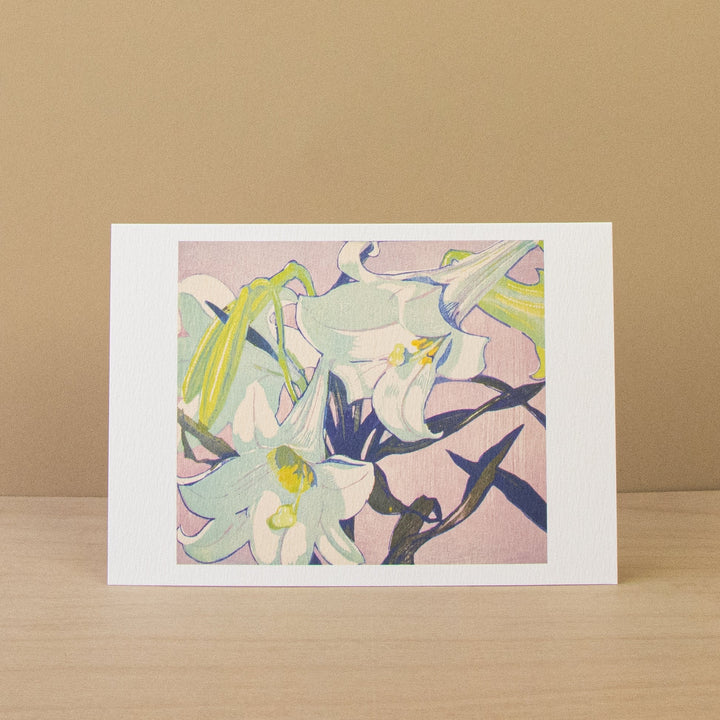Magnolias & White Lilies