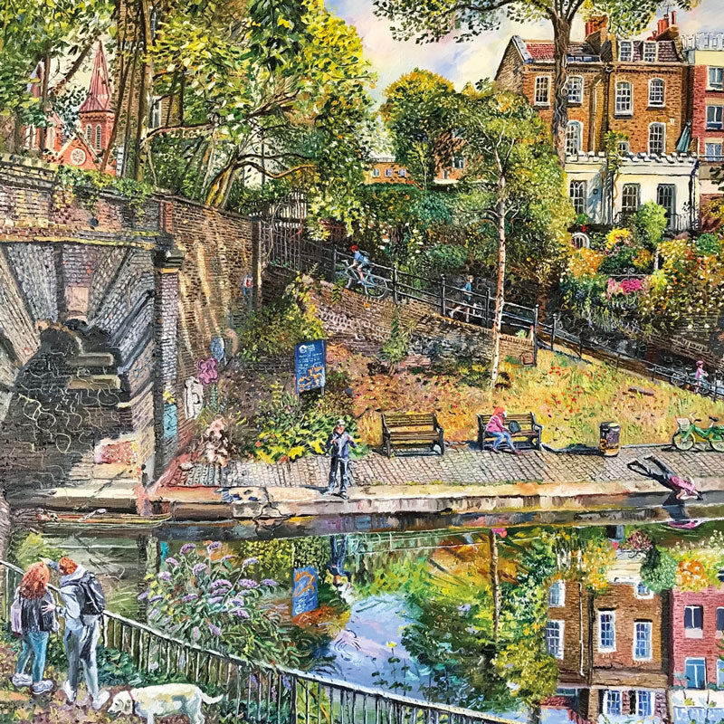 Islington Tunnel Entrance in Summer
