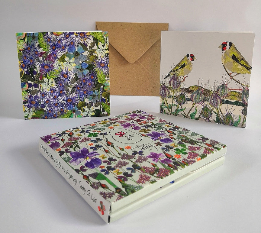 Goldfinch and Shady Lane Card Wallet