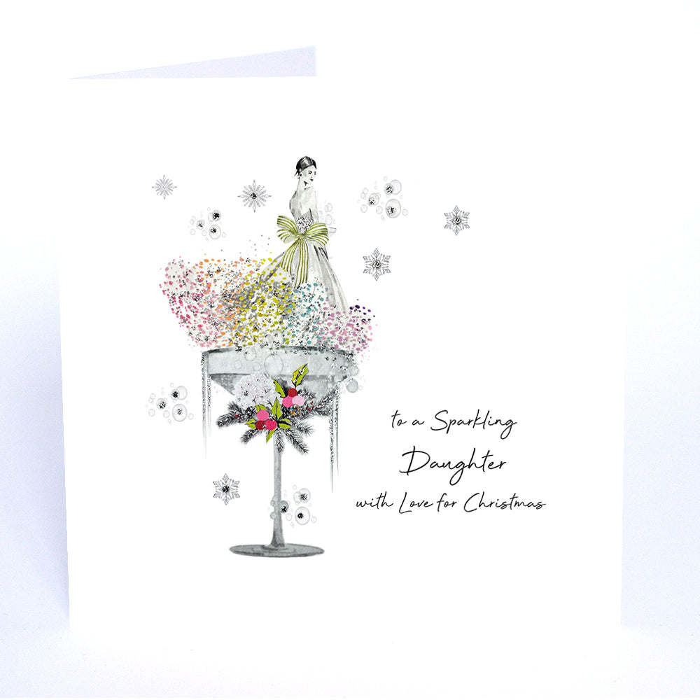 To a Sparkling Daughter With Love For Christmas