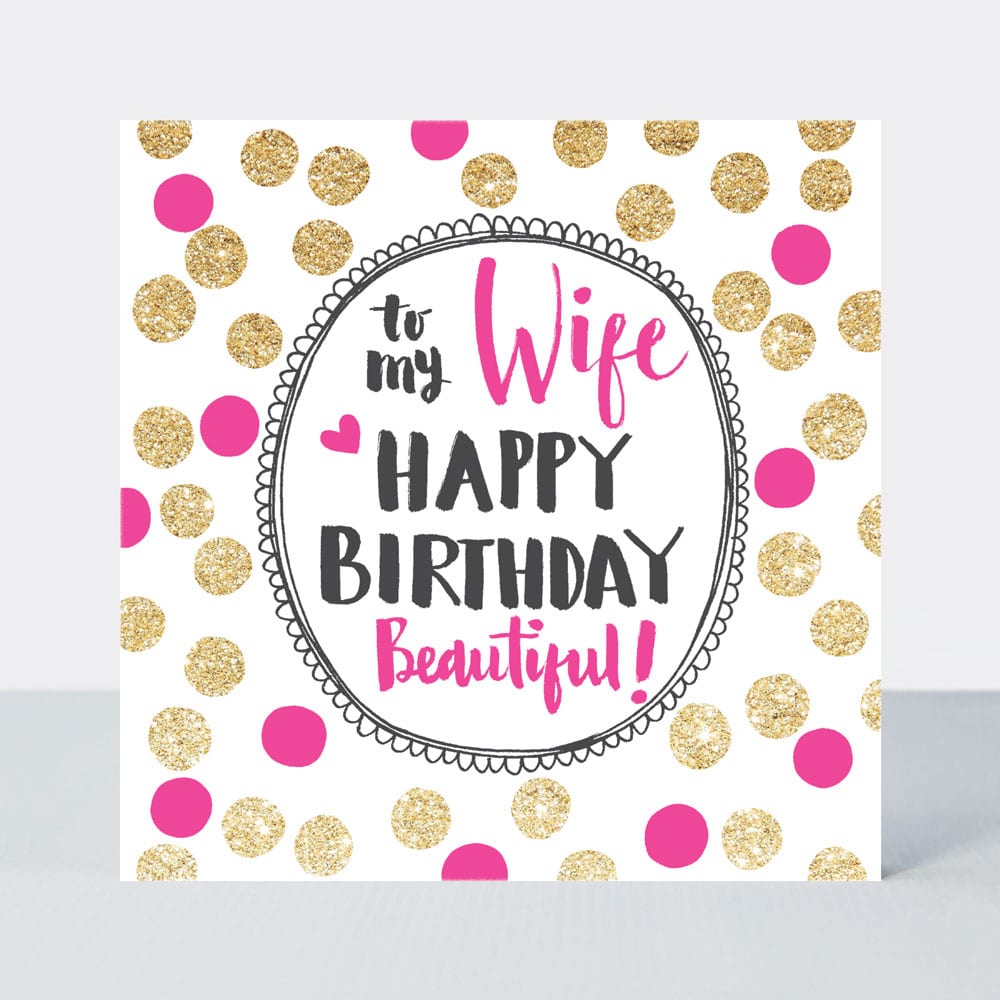 Happy Birthday Beautiful Wife