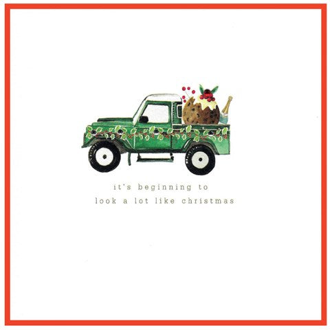 beginning to look… landrover