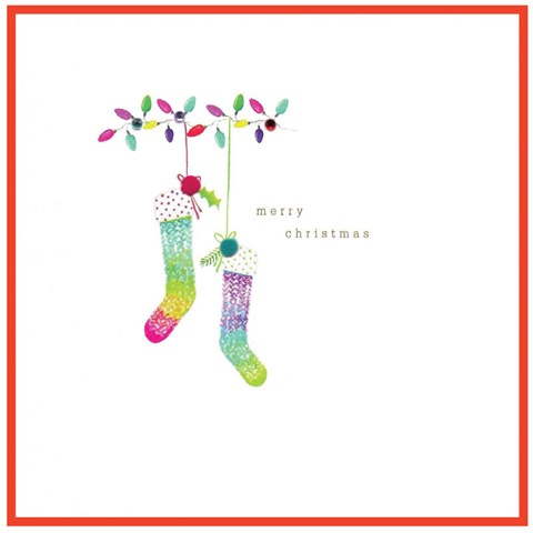 merry christmas stockings