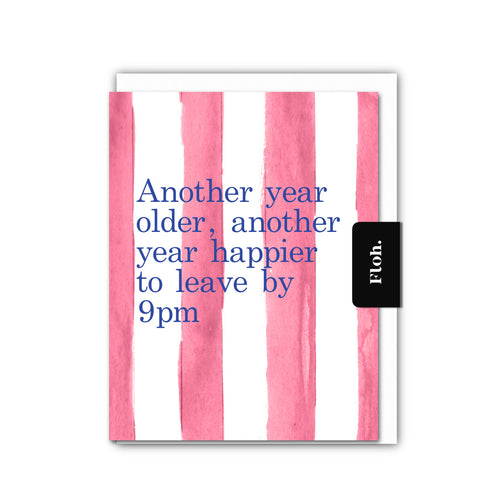 Another Year Happier to Leave by 9