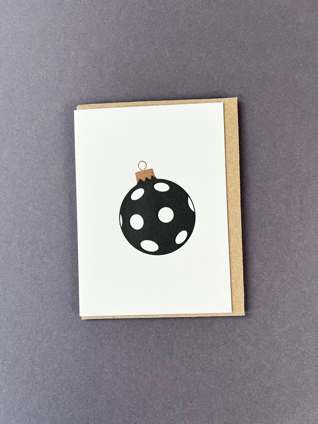 Spots Bauble Black & Gold