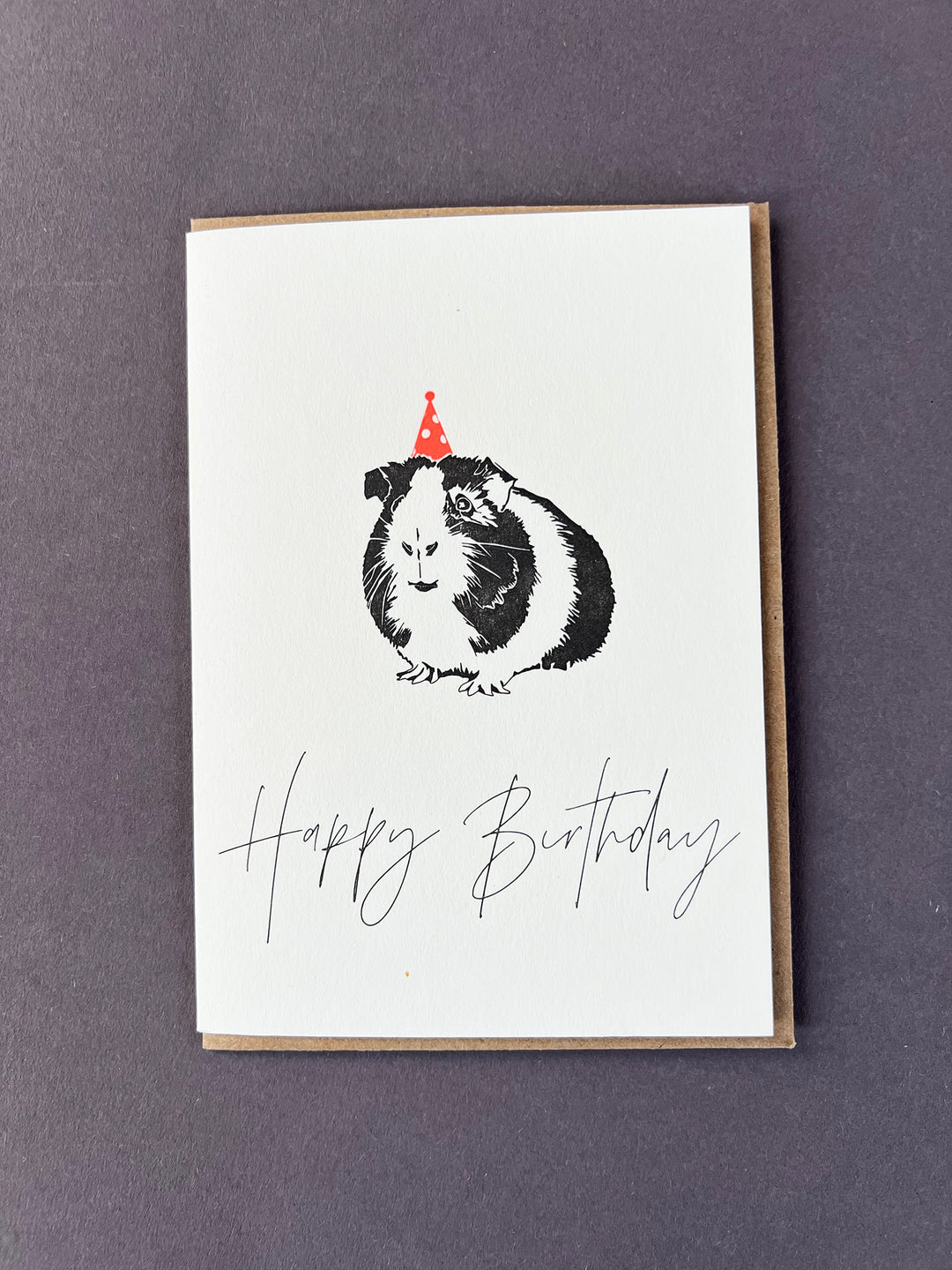 Happy Birthday Guinea Pig