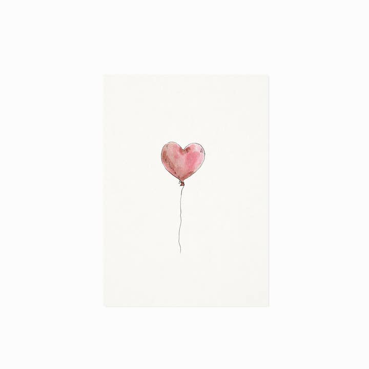 Pink Heart balloon