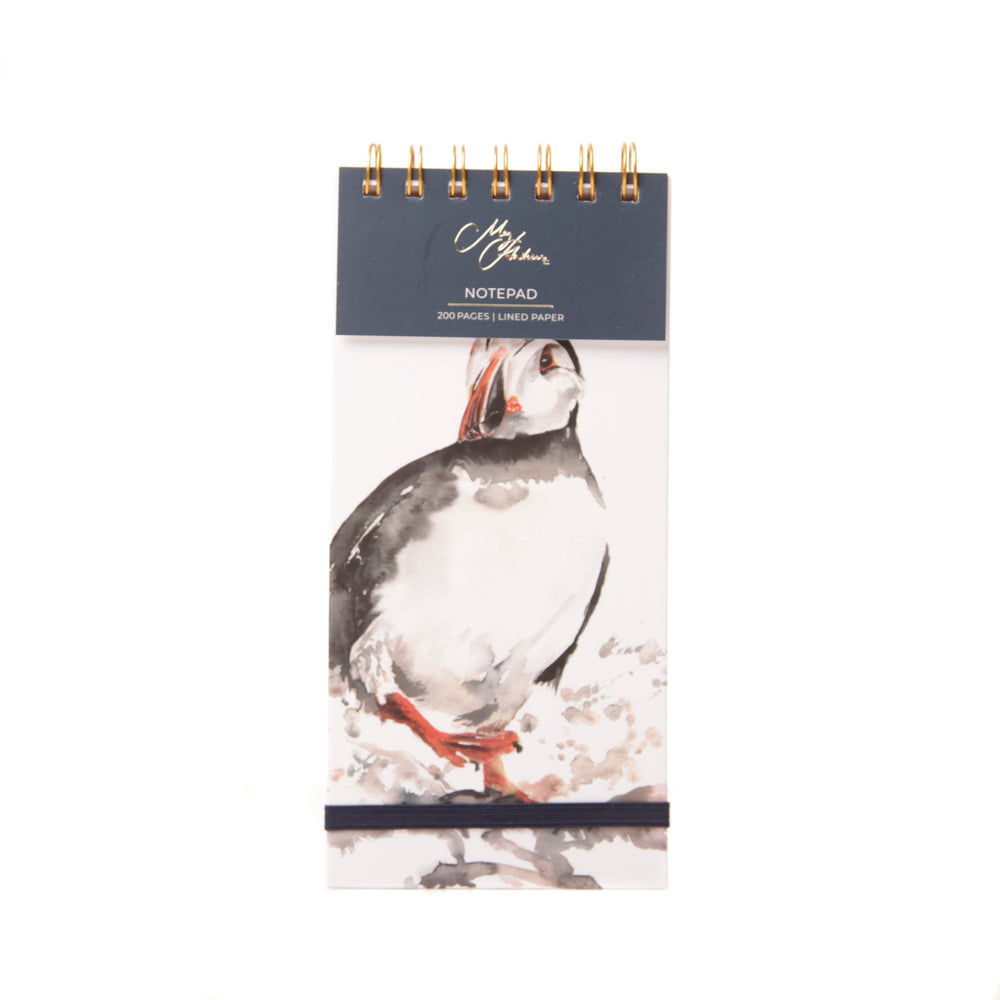 Puffin Watercolour Design Notepad