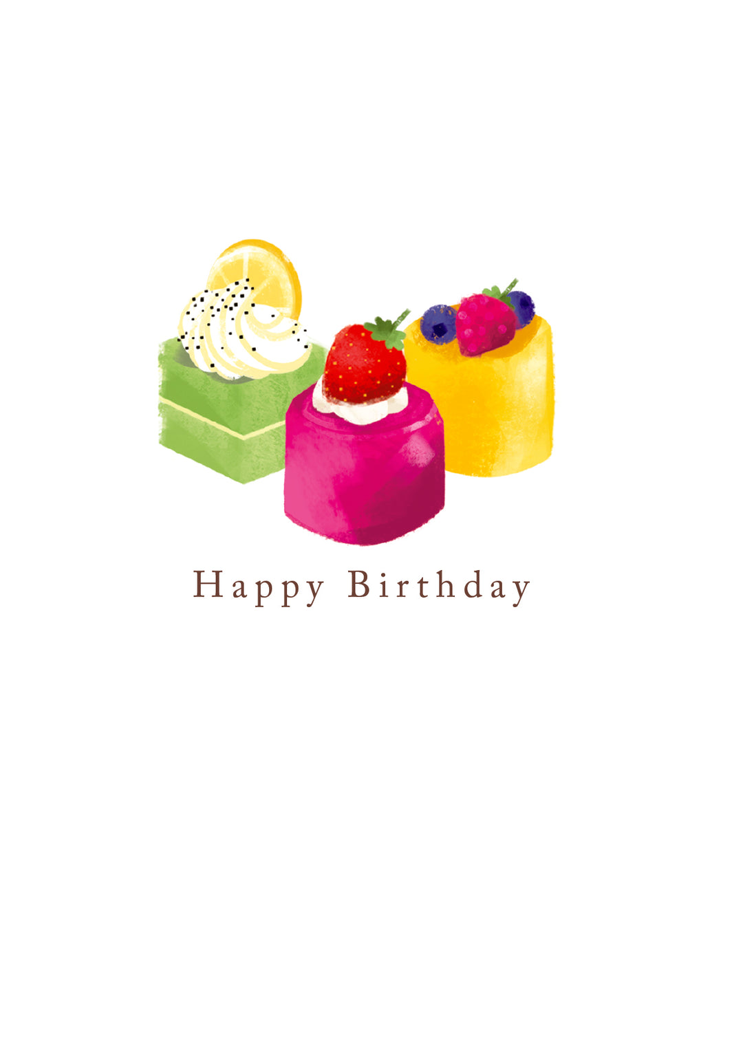 Happy Birthday Cake Selection