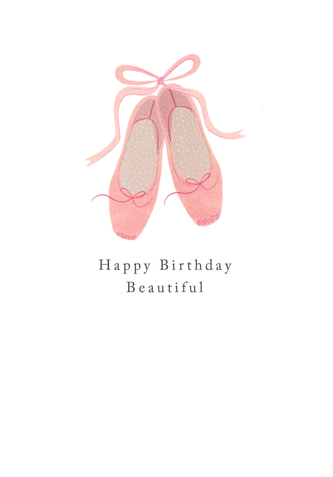Happy Birthday Beautiful Ballet Shoes