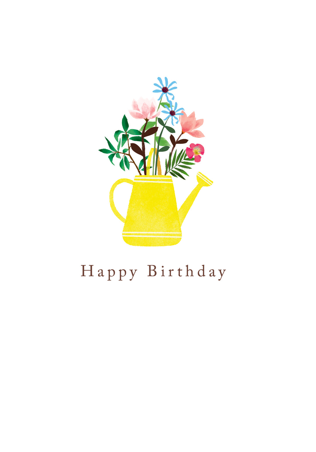 Happy Birthday Watering Can