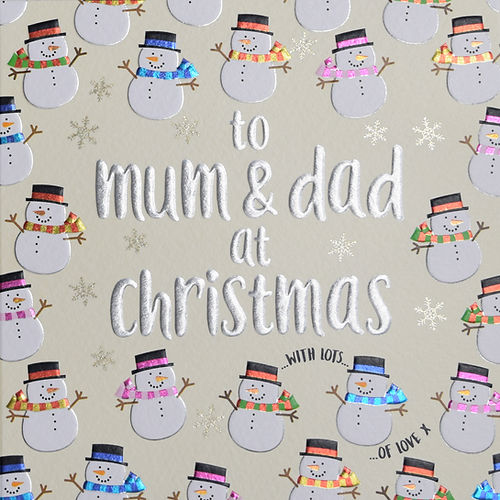 To Mum & Dad At Christmas