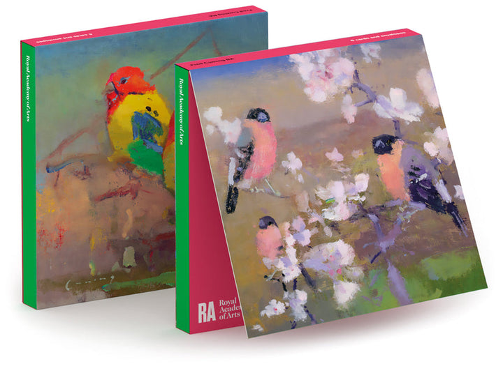 Bullfinches and Lovebirds Notecard Wallet