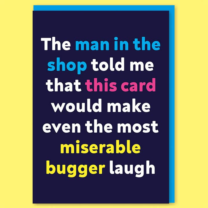The man in the shop