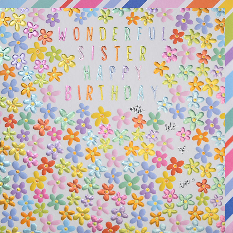 Wonderful Sister Happy Birthday