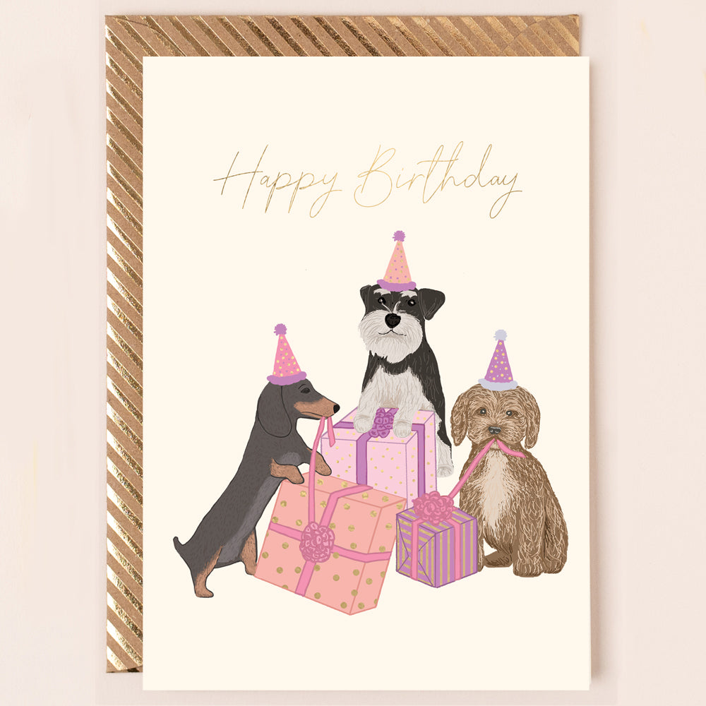 Dogs and Presents Birthday
