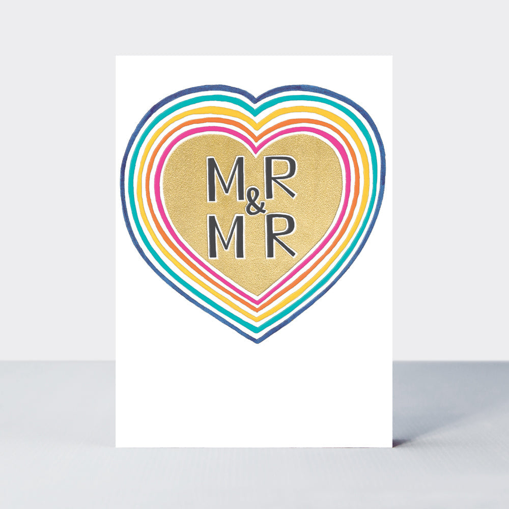 Mr & Mr Wedding Card