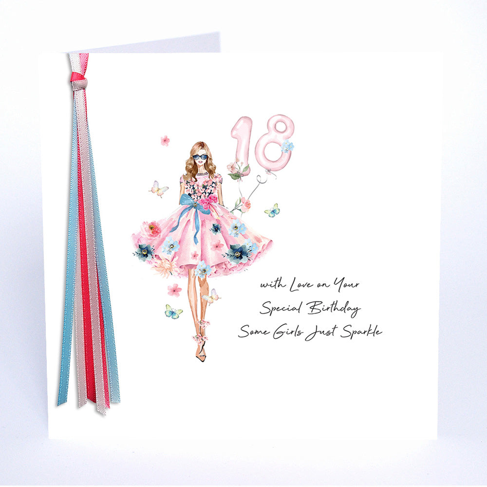18 With Love On Your Special Birthday Some Girls Just Sparkle