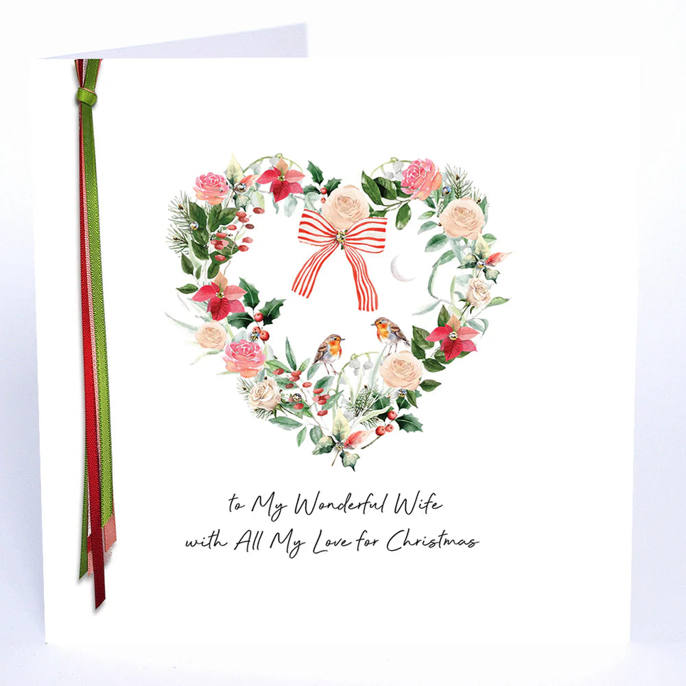 To My Wonderful Wife with All My Love for Christmas