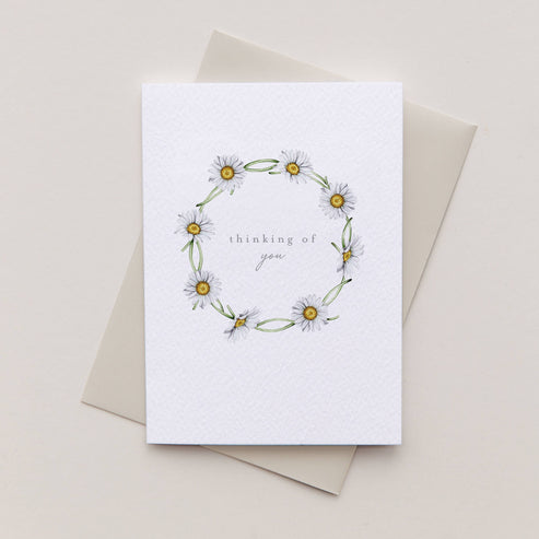 Daisy Thinking of You Watercolour