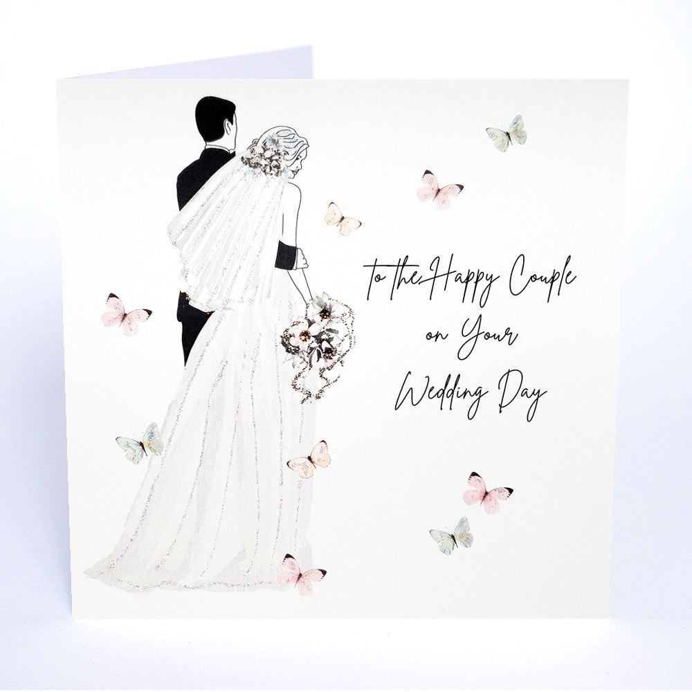Happy Couple On Your Wedding Day