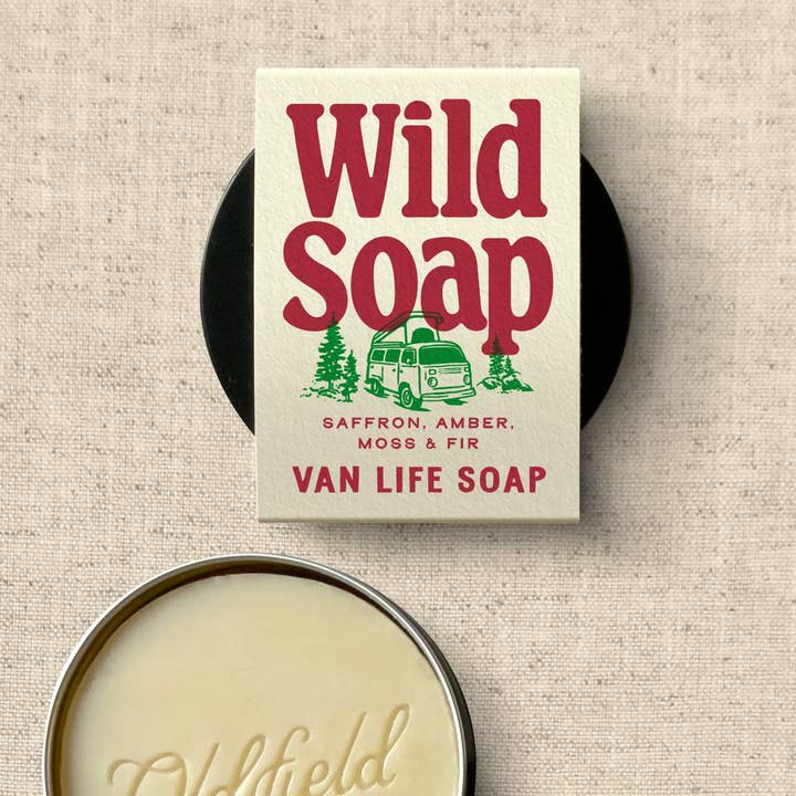 Wild Van Life Soap - Saffron, Amber, Moss and Fir