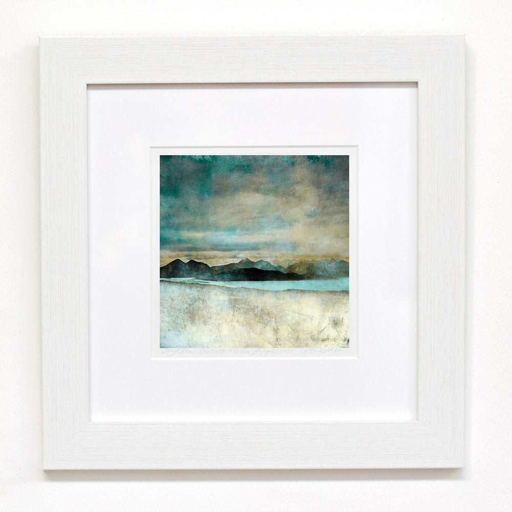 Skye from the Bealach Na Ba Applecross Mini-Mounted Giclee