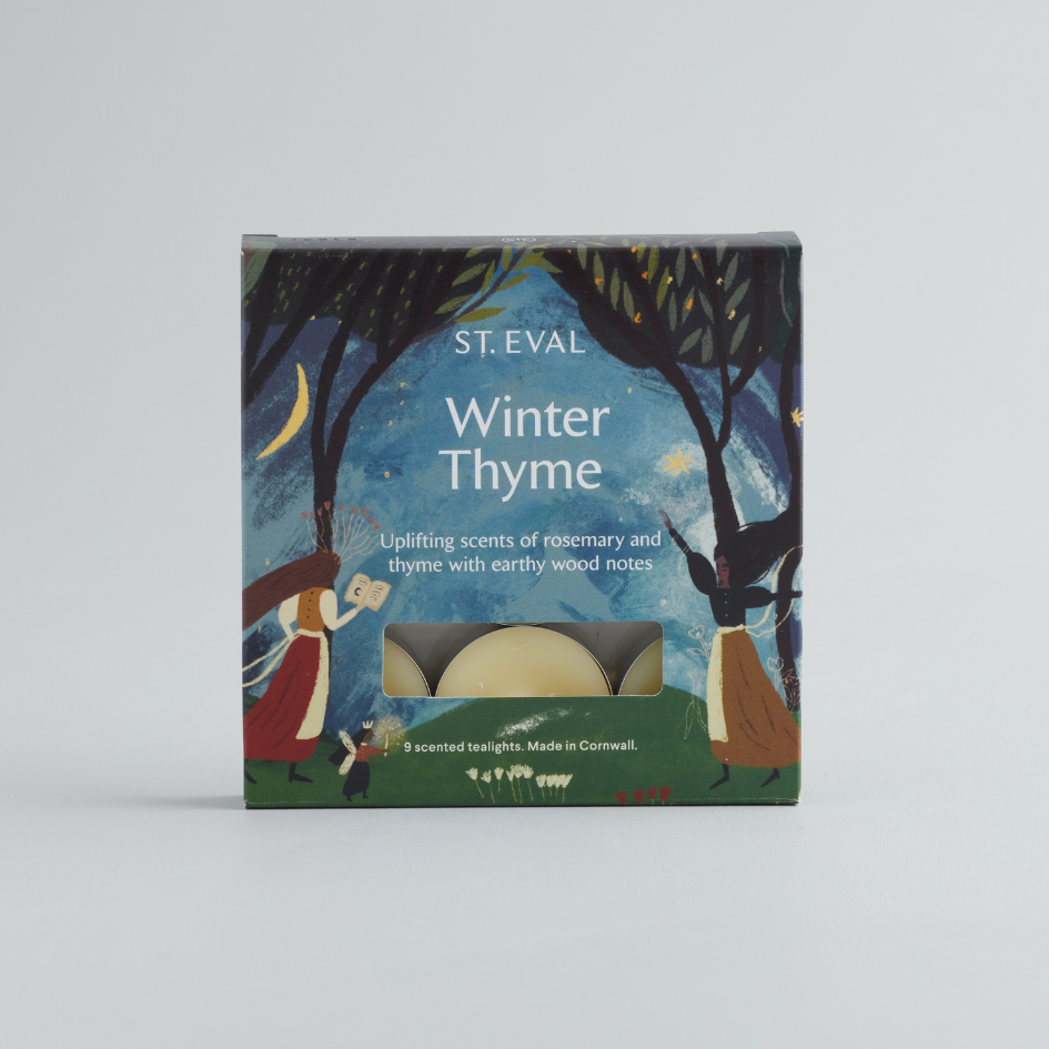 St. Eval Winter Thyme, Scented Christmas Tealights