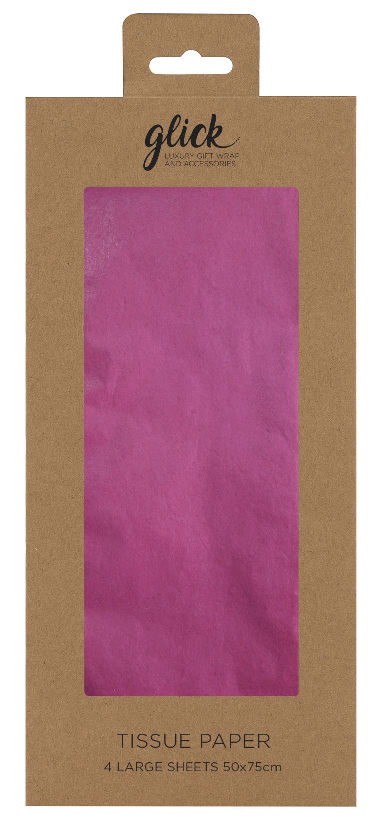 PLAIN HOT PINK TISSUE