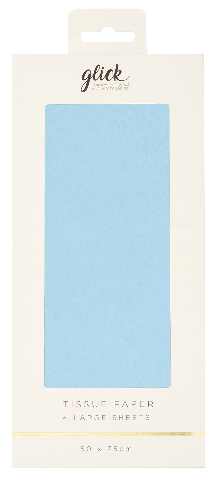 TISSUE PLAIN ARTIC BLUE
