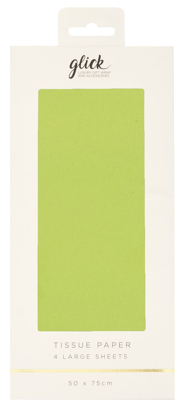 TISSUE PLAIN LIME