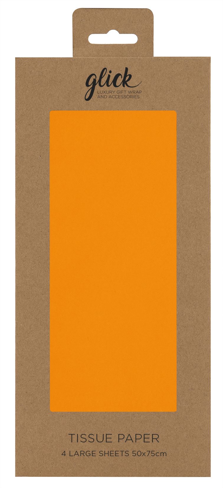 Tissue paper neon orange