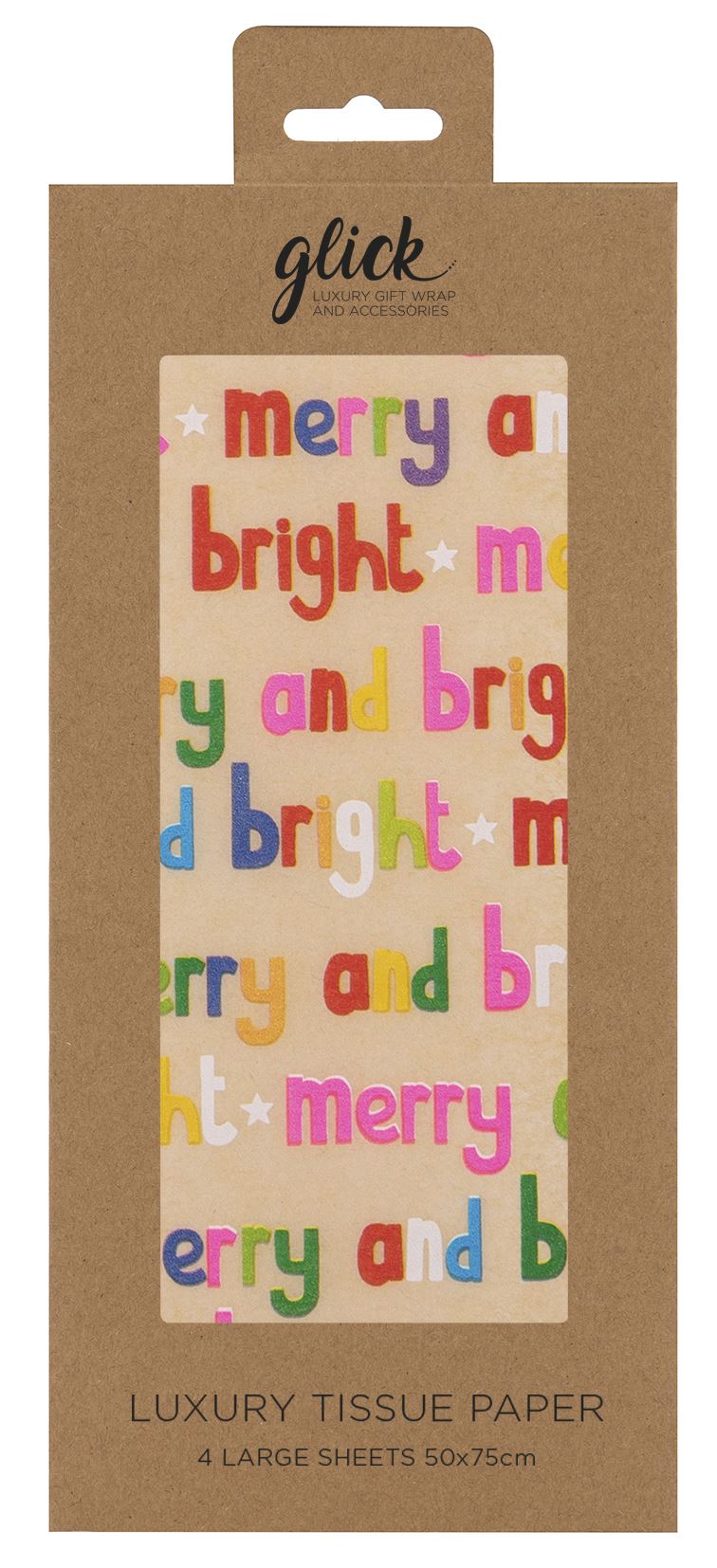 MERRY & BRIGHT KRAFT TISSUE