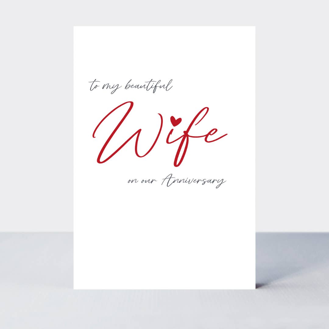 Beautiful Wife Anniversary