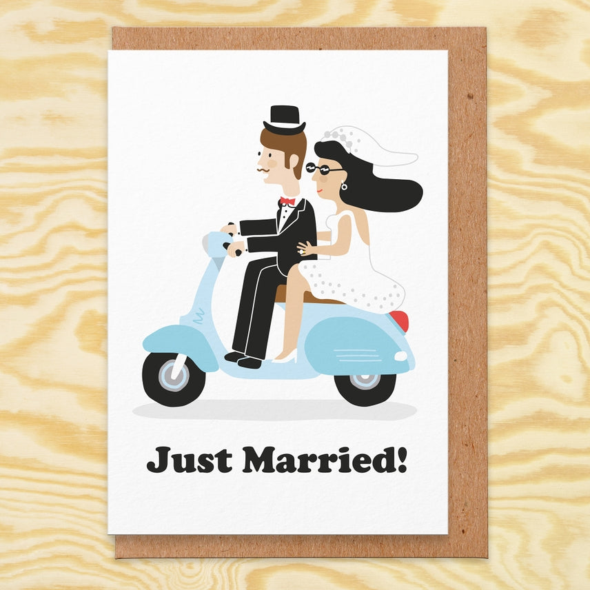 Just Married Scooter