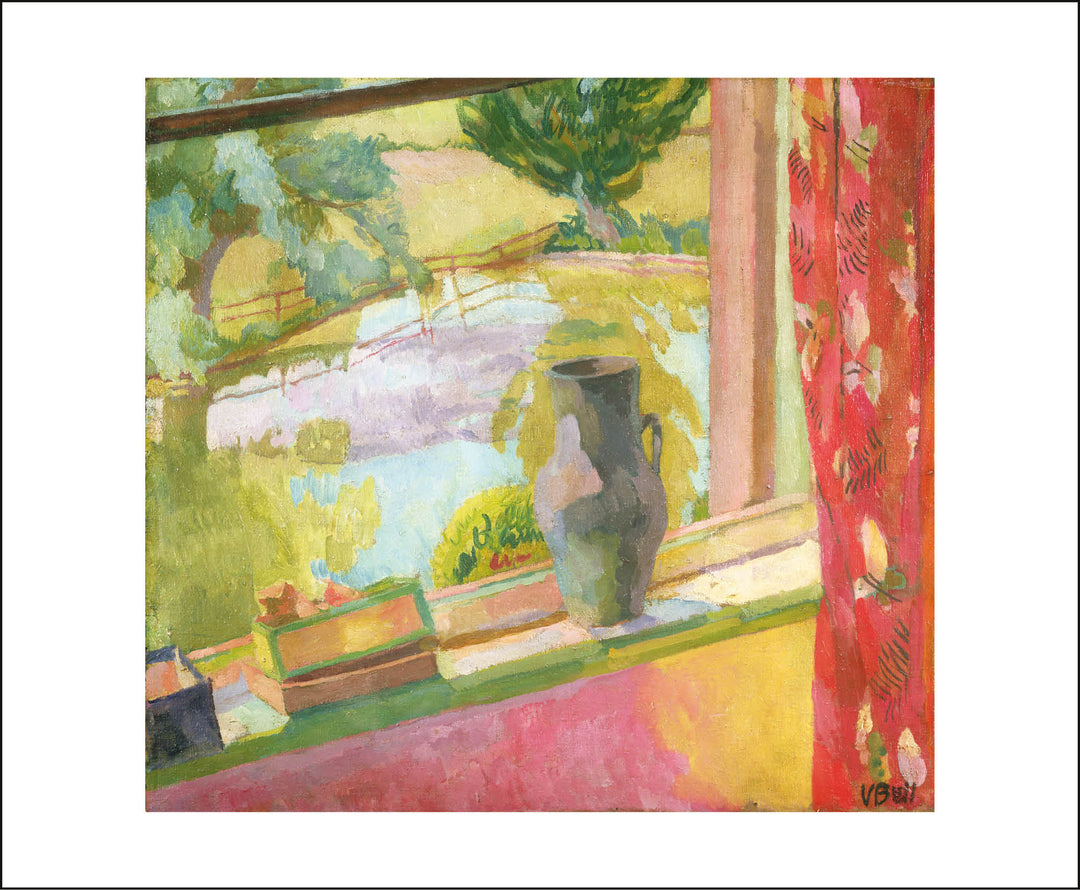 View of the Pond at Charleston, East Sussex c.1919