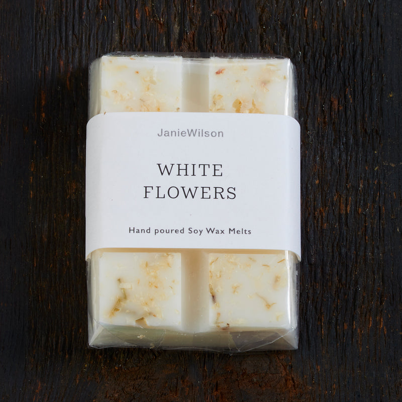 White Flowers wax melt bar