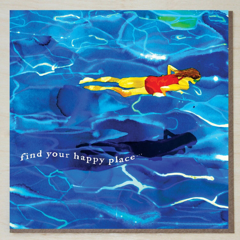 Find Your Happy Place Underwater Swimming
