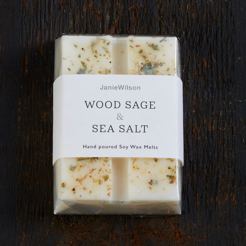 Woodsage & Seasalt wax melt bar