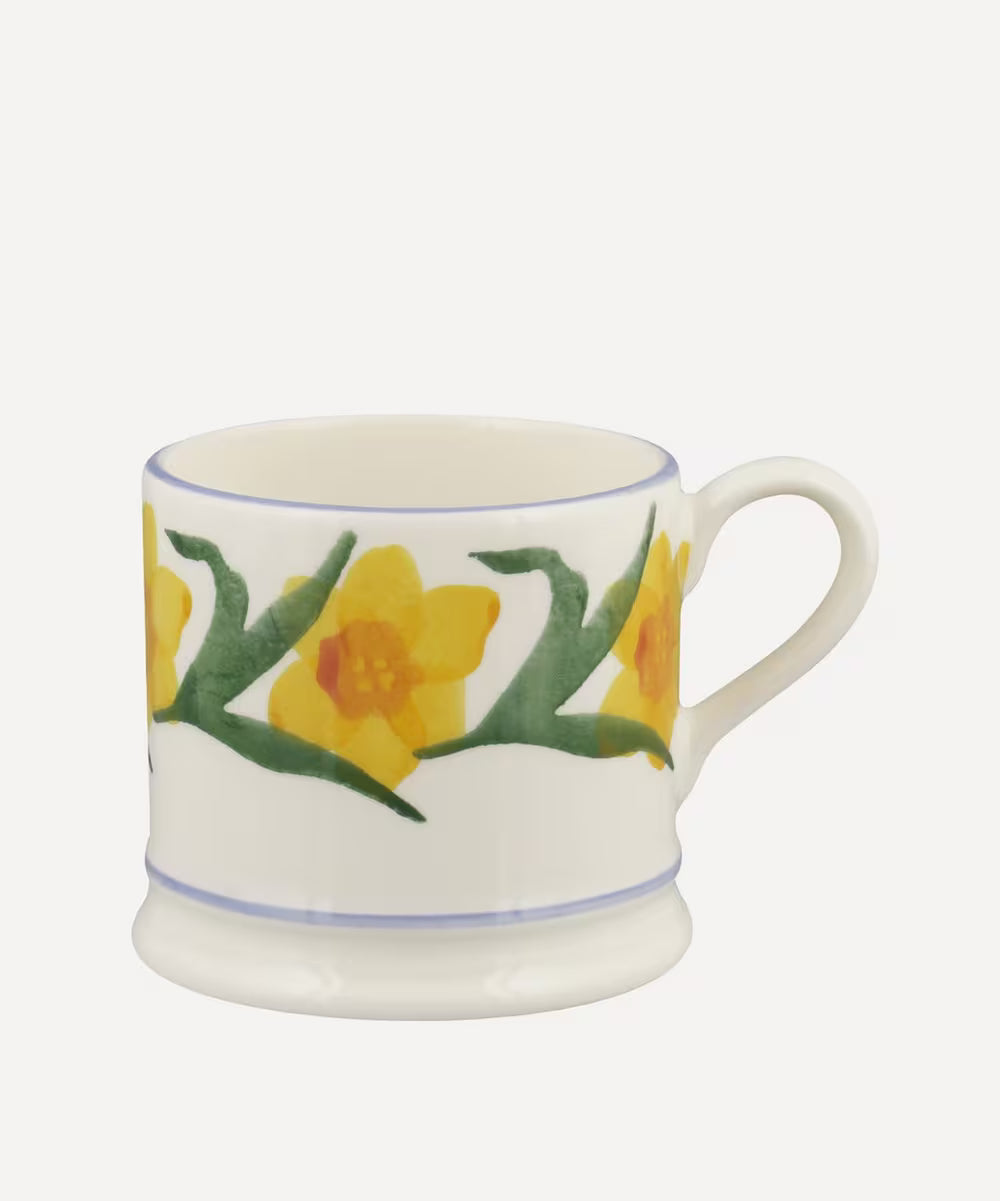 Windblown Daffodils Small Mug