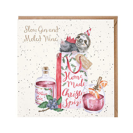 Sloe Gin and Moled Wine