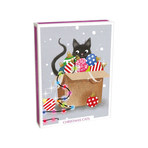 CHRISTMAS CATS PACK OF 16