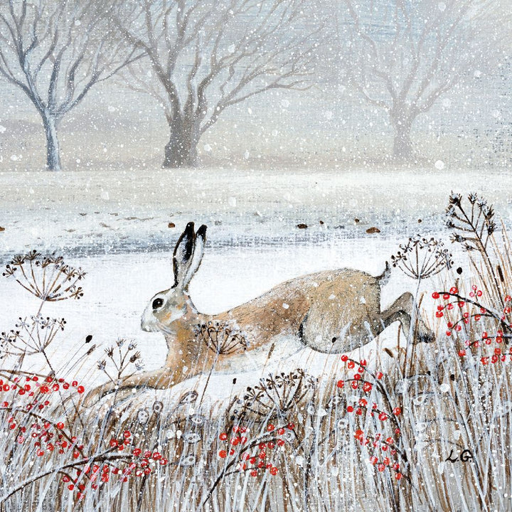 ANIMALS AND WINTER BERRIES