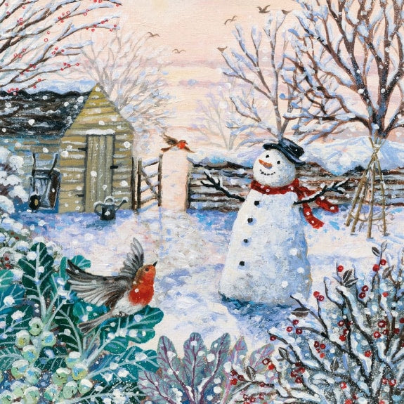 SNOWY GARDEN