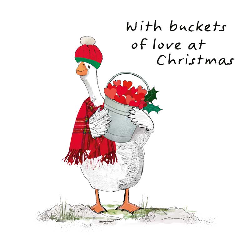 With Buckets Of Love At Christmas
