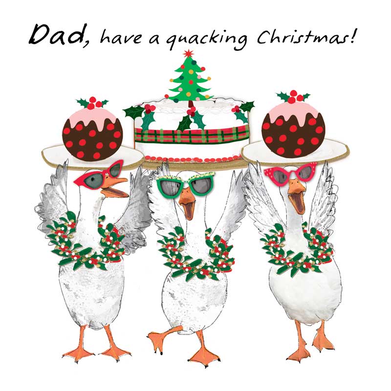 Dad, Have A Quacking Christmas