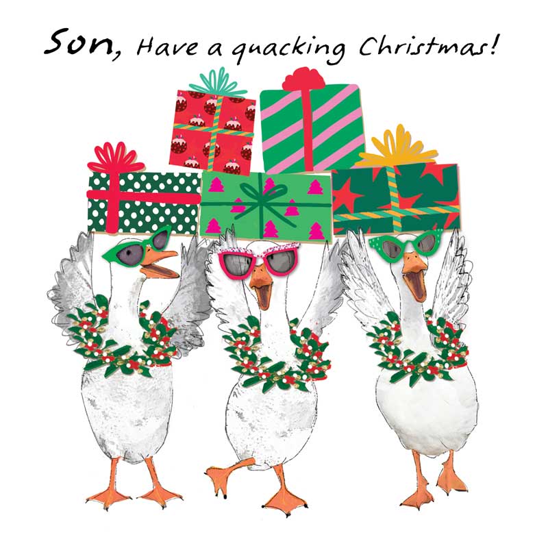 Son, Have A Quacking Christmas