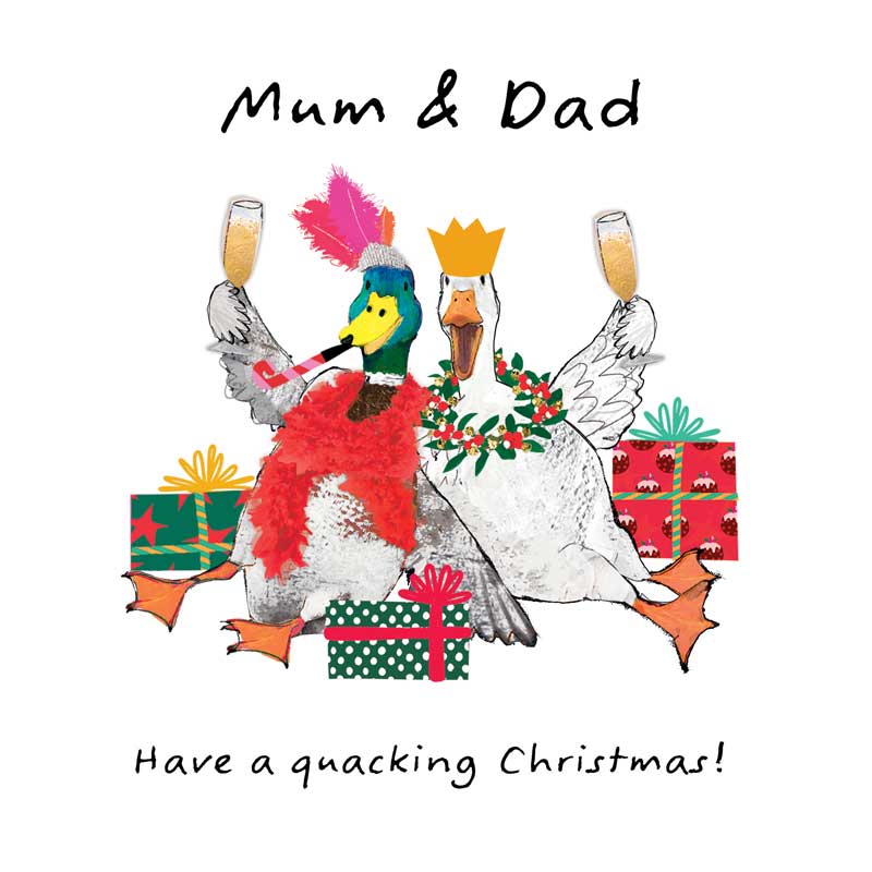 Have A Quacking Christmas Mum & Dad