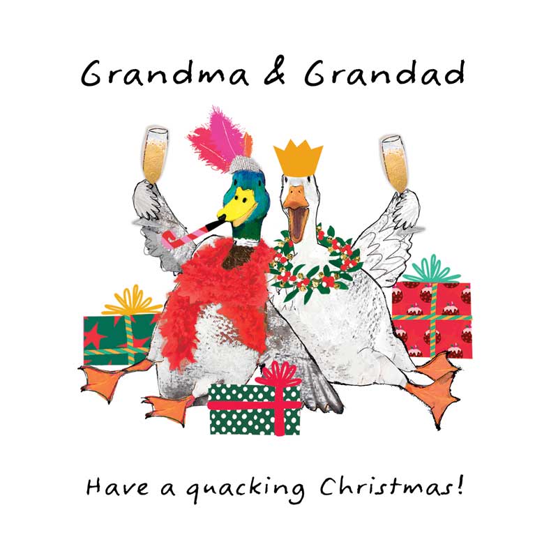 Have A Quacking Christmas Grandma & Grandad