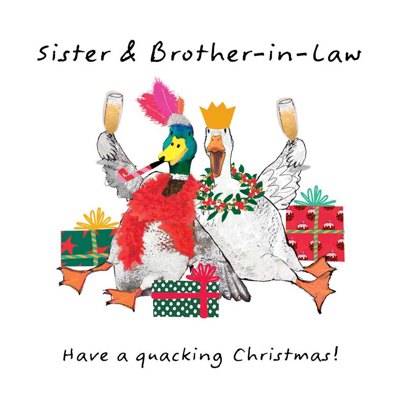 Have A Quacking Christmas Sister & Brother In Law